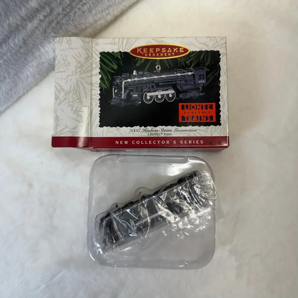 1996 Hallmark 700E Hudson Steam Locomotive‎ Lionel Train Keepsake Ornament